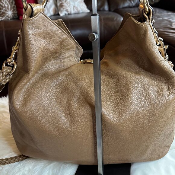 Authentic Gucci G Wave Large Leather Hobo Bag - Picture 7 of 17